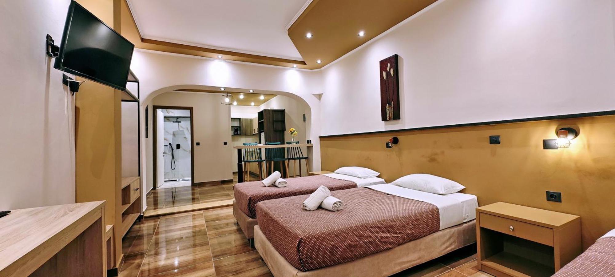 מית'ימנה Hotel Marilena מראה חיצוני תמונה