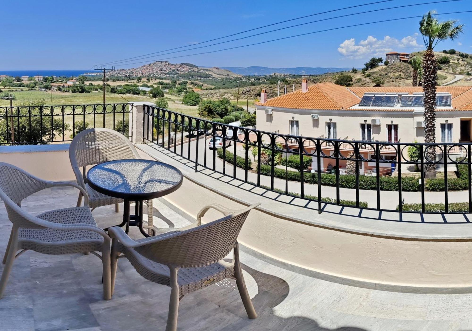 מית'ימנה Hotel Marilena מראה חיצוני תמונה
