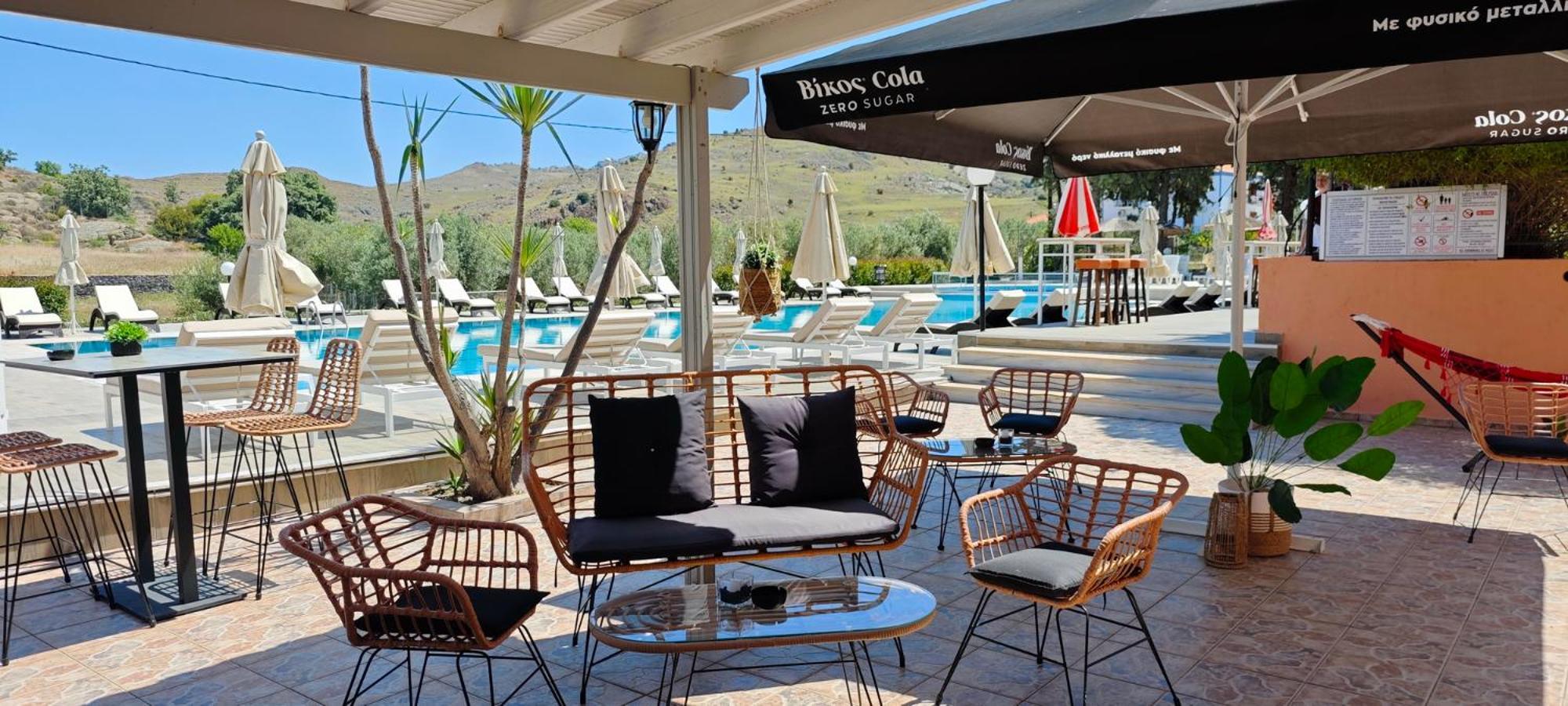 מית'ימנה Hotel Marilena מראה חיצוני תמונה